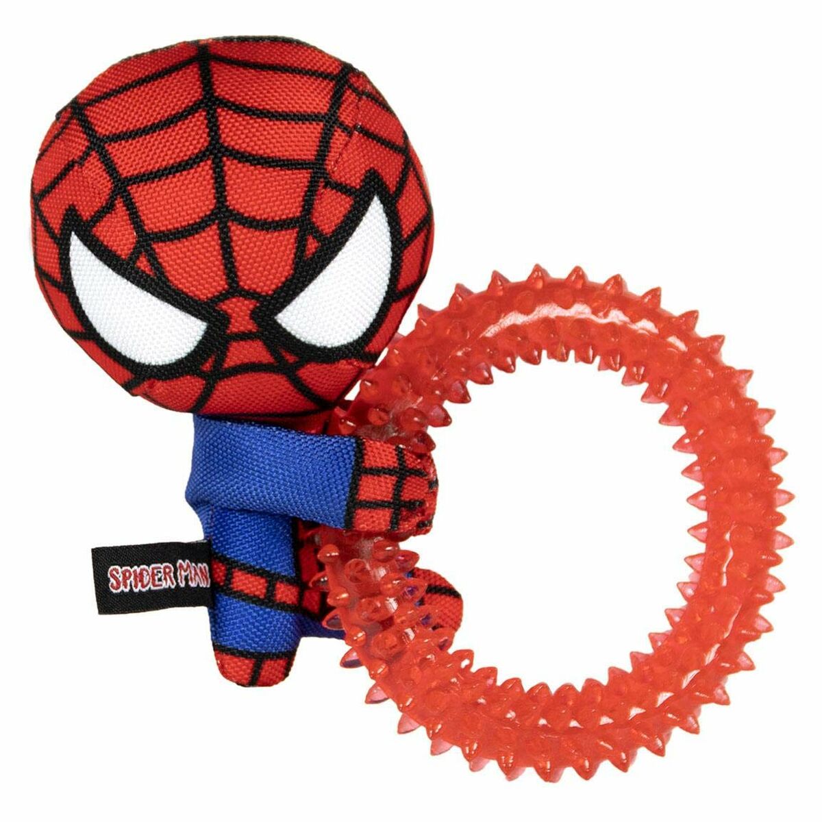 Dog toy Spider-Man   Red 7,0 x 12,5 x 18,5 cm (4 Units)