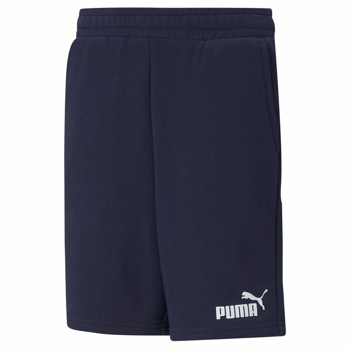 Children's Shorts Puma Essentials Navy Blue 7-8 Years